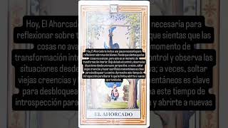 Mensaje de tu Arcano Mayor para Hoy EL AHORCADO consultadetarot horoscopo tarot [upl. by Alodi]