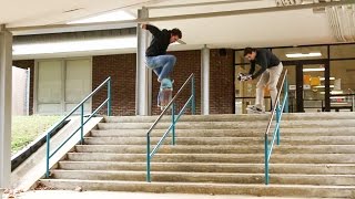 Skate Trip Day 1 Handrails in North Carolina [upl. by Gavra441]