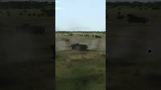 Graviteam Tactics  BTRs driving in tight formation over open field gaming graviteamtactics [upl. by Eixor72]