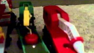 My 2nd video of my wooden trains [upl. by Inman828]