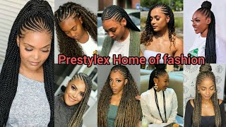 Flawless cornrows hairstyles for black women  Cornrows braids hairstyles  Cornrow styles [upl. by Luelle44]