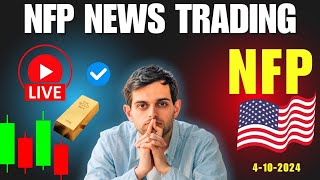 nfp forecast  nfp news trading  Big news and gold analysis  watch video and get latest signals [upl. by Ayanat]