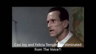 Goebbels rants about Casi Joy and Felicia Temple being eliminated from The Voice [upl. by Slorac141]