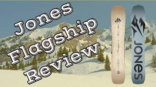 The 2025 Jones Flagship Snowboard Review [upl. by Yrot]