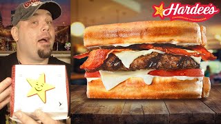 Hardees Frisco Angus Burger Review [upl. by Yennek192]