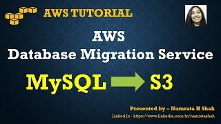 AWS Tutorial  AWS Database Migration Service DMS  Migrate data from MySQL to S3 [upl. by Soloma130]