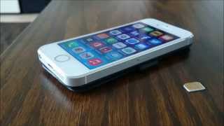 Howto iPhone SIMkaart plaatsen  insert SIM card Dutch [upl. by Htebazileharas]