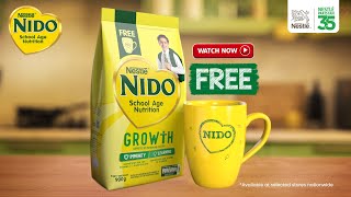 GET A FREE MUG WITH NIDO SCHOOL AGE NUTRITION [upl. by Eirahs]