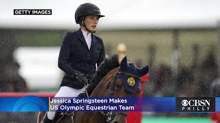 Jessica Springsteen Daughter Of New Jersey Rock Icon Bruce Springsteen Makes US Olympic Equestrian [upl. by Adnoral]