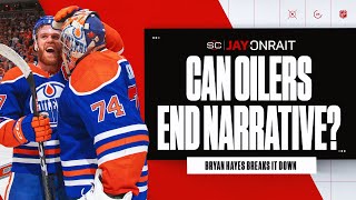 ‘I want Oilers to win to end narratives surrounding Canadian teams’ Hayes on Stanley Cup matchup [upl. by Nuawd]