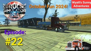 Vancouver BC to Seattle WA in Truck Simulator USA  Revolution [upl. by Derfniw]