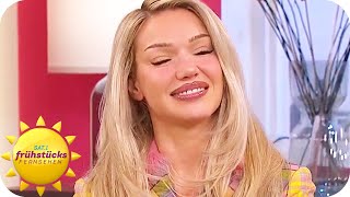 So perfektionistisch ist Shirin David  die Rapperin zu Gast im Studio  SAT1 Frühstücksfernsehen [upl. by Hoxie]