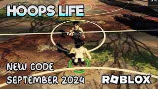 Roblox Hoops Life New Code September 2024 [upl. by Garber174]