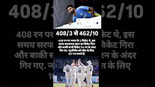 Ye nahi hona chahiye tha india newzealand testmatch indiancricketteam shorts trending memes [upl. by Ydarb]