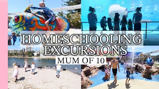 HOMESCHOOLING EXCURSIONS amp OUTINGS wThe Mom of 10 [upl. by Sirahc]