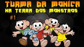 Turma da Monica na terra dos monstros  Detonado completo 1 [upl. by Llewxam991]