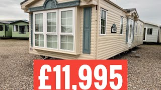 Off site static caravan for sale Scotland UK wide delivery available Willerby Vogue 38x12 2 bedrooms [upl. by Eerehs]