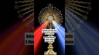 Nakuabudu Yesu katika Hostia with Lyrics [upl. by Bennink]