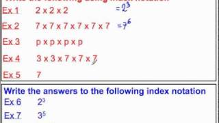 Index notation1mp4 [upl. by Alexandros]