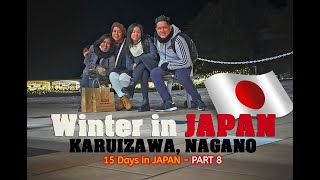 Winter in JAPAN Karuizawa Nagano Prince Shopping Plaza Old Ginza Townboggstv2021boggstvjapan [upl. by Vivle]