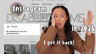 How I got my disabled Instagram account back in 2024 [upl. by Odom]