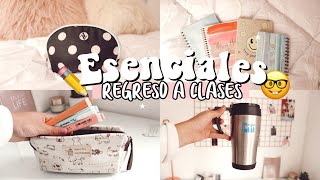 TIPS PARA EL REGRESO A CLASES 5 esenciales para la escuela y Universidad [upl. by Naicad]