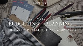 NEW Filofax Ring Binder HP Sprocket  Delfonics Unboxing  Budgeting and Planning Essentials Haul [upl. by Stern]