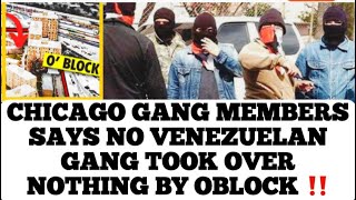 Chicago Gang Member Says “Aint No Venezuelan Gang Took Over Nothing By Oblock Goes To The Apartment [upl. by Ilah]