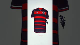 Camisa do Flamengo Brasileirão 2024 flamengo brasileirão futebol mengão asmr satisfatório [upl. by Bleier]