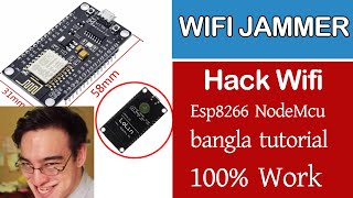 How to Use Esp8266 WIFI Jammer Bangla Tutorial  WIFI Deauther  Hack Wifi [upl. by Margareta]