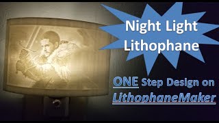 3D Printed Night Light Lithophane [upl. by Ayital]