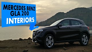 Mercedes Benz GLA 200 Interior  PowerDrift [upl. by Nihsfa]