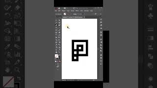 Create Professional Gradient Letter Design in illustrator shorts illustrator [upl. by Hgielek965]