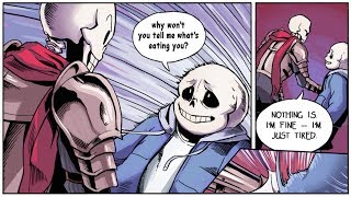 Funny Sans and FINAGLC  English Dub Undertale Comic Dub [upl. by Enelyk]