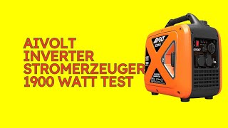 AIVOLT Inverter Stromerzeuger 1900 Watt Test KURZ amp KOMPAKT Zusammengefasst [upl. by Simon]