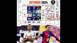 calendar of the big matches of the world cup in october all the matches present shorts october 2 [upl. by Prader506]