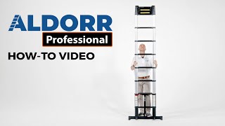 How to ALDORR Professional  Telescoopladder [upl. by Llen]