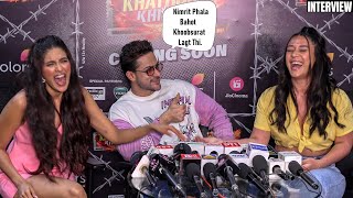 Krishna Shroff Shalin Bhanot Nimrit Kaur  Full Interview  Khatron Ke Khiladi Season 14 [upl. by Leesen]