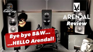 Arendal Sound 1723 S THX REVIEW  vs BampW 600 Series  arendalsound [upl. by Dewhirst]