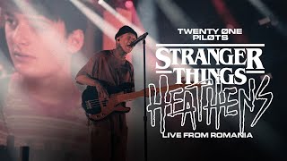 Twenty One Pilots  HeathensStranger Things Live from Romania [upl. by Yrakaz]