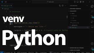 Python Ambiente Virtual em 5 minutos [upl. by Brawner]