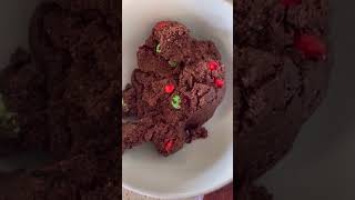 Chocolate Santa Biscuits with MampMs made uaing GF Oats christmasbaking christmasrecipe oatsrecipe [upl. by Anjela]