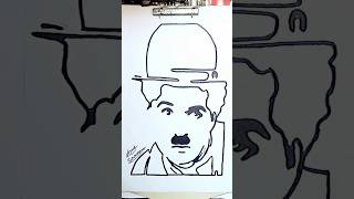 Drawing charlie Chaplin [upl. by Cosme768]