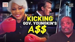 Gangsta Politician Hilariously Blames Knee Surgery On Keeping Foot Up Va Gov Youngkins A 🤣 [upl. by Hanikehs845]