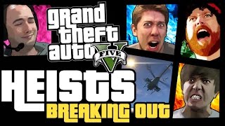 GTA 5 Online Heists  Breaking Out PS4 [upl. by Dleifniw]