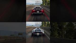 NFS Unbound  CHIRON SPORT VS REGERA [upl. by Ruffi]