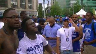 PHI BETA SIGMA CONCLAVE 2017CADILLAC SQUAREDETROIT MI [upl. by Gawain]