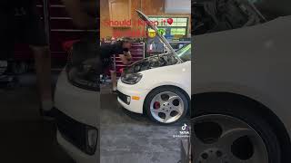 VW GTI Update🤓🔧🌴 autotech vwgolfgti mechanic vwgti diy [upl. by Aliehc]