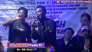 REMIX DAYAK TERBARU  MR HALIK  DIA SEIMAN  LIVE Desa TUMBANG KOLING [upl. by Anabal331]