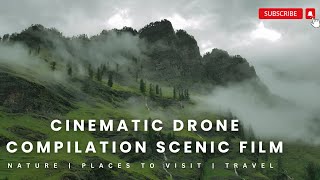 4K Resolution Nature Video clips  Cinematic Drone Compilation Scenic Film of Nature  Ultra HD [upl. by Reffineg]